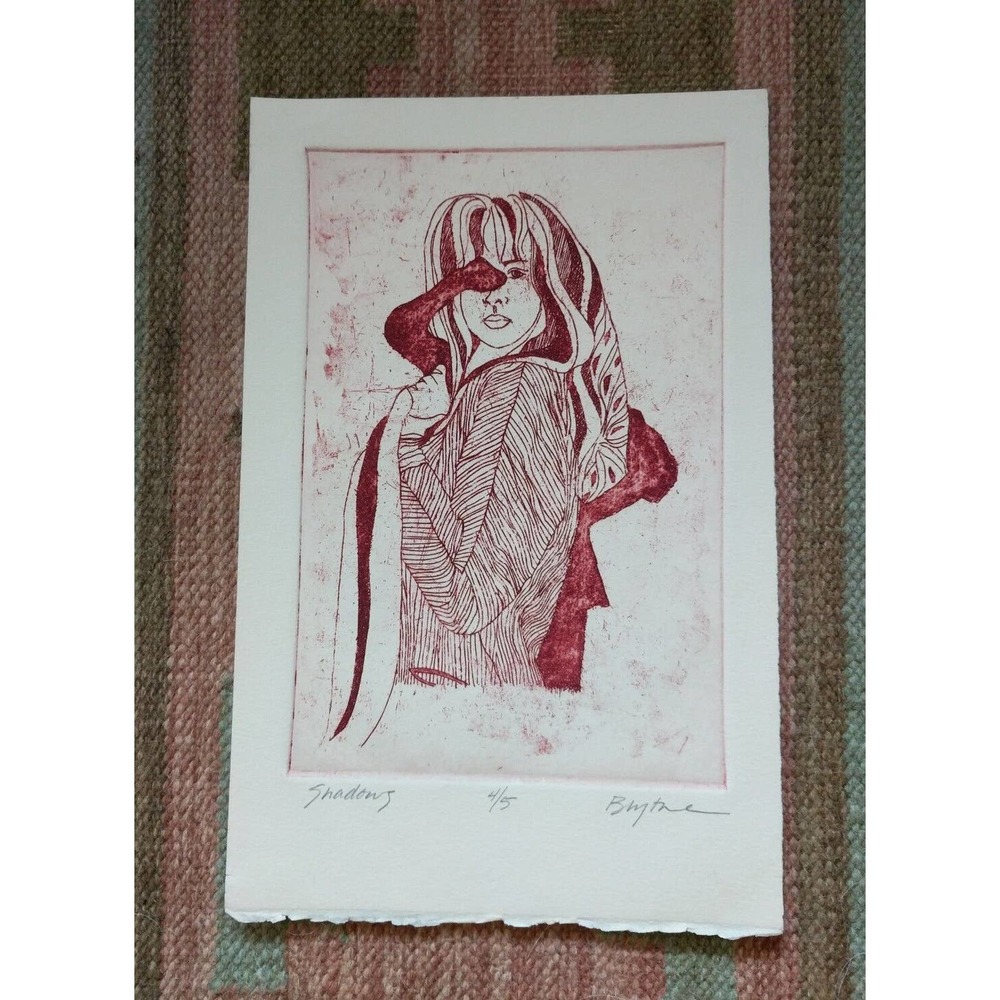 Signed and Numbered by the Artist Original - Shadows - 4/5 In a Small Series